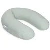 Image de doomoo Coussin de Grossesse et Coussin dAllaitement Buddy Ultra Confort Certifié Oeko-Tex Cloudy Kaki