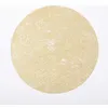 Image de 10 SETS DE TABLE ROND - OR Or