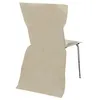 Image de Sachet de 6 housses de chaise non tisse ivoire