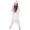 Image de Déguisement Kigurumi Licorne - Adulte - Femme - Rose - CHAKS - Animaux - Polyester
