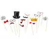 Image de Kit photobooth vintage - CHAKS - 15 pièces - accessoires mariage - style vintage - mixte