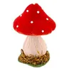 Image de CHAMPIGNON DÉCO SOCLE MOUSSE 9.5X9.5X13CM ROUGE