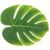 Image de 3 FEUILLES TROPICALES 29X35CM VERT