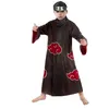 Image de Déguisement Itachi - Naruto - Manteau Akatsuki - Bandeau - Enfant