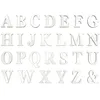 Image de 48 Stickers lettres adhésives blanches 135 cm - Blanc