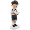 Image de 1 Figurine résine communiant garçon avec Missel 15.5cm REF/13201 (fête Communion)