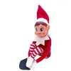 Image de LUTIN FARCEUR FILLE ELVIE 10X5X38CM ROUGE