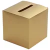 Image de URNE MARIAGE CARTON PLIABLE 23CM OR MAT