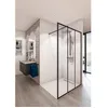Image de AURYS Paroi de douche en kit BALEARES® ATELIER N°8 - Verre Timeless 8 mm trempé by Saint-Gobain - L.120 cm x H.198 cm