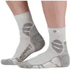 Image de Chaussettes Monnet Mid Lin - gris/blanc