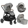 Image de JOIE - Poussette Trio Versatrax + Siège auto i-Snug 2 + Nacelle Ramble XL Versatrax V2 Pebble