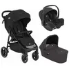 Image de JOIE - Poussette Trio Litetrax + Siège auto i-Snug 2 + Nacelle Ramble Shale