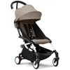 Image de STOKKE - Poussette YOYO 3 Pack 6+ Taupe Cadre Blanc