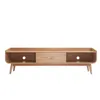Image de Miliboo - Meuble TV scandinave en bois clair L180 cm HALLEN