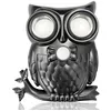 Image de Applique extérieure hibou IP44 détecteur mouvement yeux LED orientables son activable à poser ou fixer