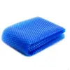 Image de Bâche à bulles carrée 122m x 122m pour piscine - 180 Microns - Bleu - Linxor