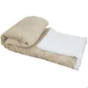 Image de Couverture plaid polaire 220 x 240 cm en flanelle et sherpa ultra doux - Beige - Vivezen