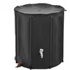 Image de Réservoir souple récupérateur deau de pluie pliable - 200 L - Noir - Linxor