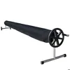 Image de Couverture bâche de protection pour enrouleur de piscine - 3.80 m - Noir - Linxor