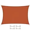 Image de Voile dombrage rectangulaire imperméable et anti-UV - 2 x 3 m - Terracotta - Linxor