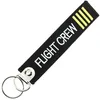 Image de CLJ - Porte-clés - FLIGHT CREW - Noir et blanc - Voyage - Urgence