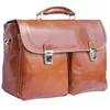 Image de Tony & Paul - Serviette - ANDREA - Cuir marron clair - Homme