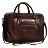 Image de Tony & Paul - Sacoche - GIANPOLO - Cuir marron foncé - Homme