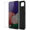 Image de Coque Samsung Galaxy A22 5G Souple Noir et Verre Trempé 9H Transparent