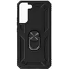Image de Coque de protection - AVIZAR - Samsung Galaxy S22 Plus - Antichoc - Bague Support Vidéo - Noir