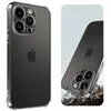 Image de Coque de protection iPhone 14 Pro Max AVIZAR - Silicone souple - Coins renforcés antichocs - Transparent
