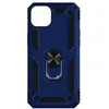 Image de Coque iPhone 14 - Antichoc - Bleu nuit - Bague de maintien - Support vidéo - Bi-matière