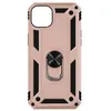 Image de Coque iPhone 14 - AVIZAR - Hybride antichoc - Bague de maintien - Rose gold