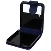 Image de Étui Samsung Galaxy Z Flip 4 Clapet avec Languette Magnétique Bleu Nuit