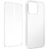 Image de Coque pour iPhone 14 Pro Max Silicone Gel et Film Verre Trempé 9H transparent