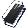 Image de Coque de protection - AVIZAR - Xiaomi 12 Lite - Antichoc - Dos en plexiglas - Contour bleu