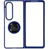 Image de Coque - AVIZAR - Galaxy Z Fold 4 - Bi-matière - Bague Métallique - Support Vidéo