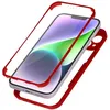 Image de Coque de protection - AVIZAR - iPhone 14 Plus - Antichoc - Plexiglas - Polymère Rouge