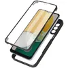Image de Coque de protection - AVIZAR - Samsung Galaxy A13 5G et A04s - Plexiglas et polymère - Noir - Intégrale