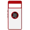 Image de Coque - Google - Pixel 7 Pro - Bi-matière - Bague Métallique - Support Vidéo Rouge