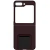Image de Coque pour smartphone - AVIZAR - Samsung Galaxy Z Flip 5 - Rigide - Béquille ajustable - Lie de vin