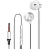 Image de Écouteurs Intra-auriculaires - LINQ - Nylon Tressé - Jack 3.5mm - Kit mains libres - Isolation de bruit