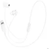 Image de Écouteurs de Sommeil - LINQ - Intra-auriculaire - Filaire - Lightning - Blanc