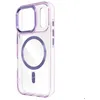 Image de Coque pour iPhone 17 Pro Max - AVIZAR - Cristal Color - Violet - MagSafe - Protection optimale