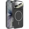 Image de Coque MagSafe pour iPhone 17 Rigide avec Verre Protection Caméra Noir