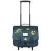 Image de Cartable scolaire - Tanns - Timothée - Kaki - 41cm - Trolley garçon - Phosphorescent