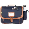 Image de Cartable TANNS Les Signatures Camille 38 cm 2 compartiments avec poche gourde