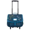 Image de Tanns - Cartable à roulettes 38cm Merlin bleu - 13909
