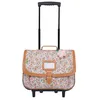 Image de Cartable à roulettes - TANNS - Héloïse - Multicolore - 38x37x20 cm - Matière recyclée