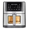 Image de Kitchencook - Friteuse Sans Huile 8l - 8 Programmes - Minuterie Numérique - Thermostat Réglable - 1800w - Inox