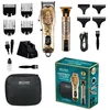 Image de Kit de tondeuse sans fil - BECKER SHAVES ET TRIMS - TwinBarber Bechek - Métal - Écran LED - Lames inox